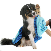 Toalla de secado para mascotas de chenilla de microfibra - JUHAO