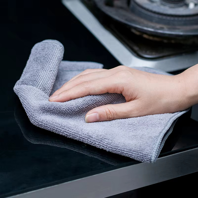 Mikrofiber &Ccedil;&ouml;zg&uuml; &Ouml;rme Kumaş Havlu Araba Yıkama Temizleme Bezi - JUHAO