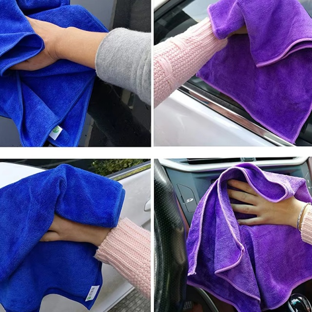 Toalhas de microfibra para carro com detalhamento autom&aacute;tico - JUHAO