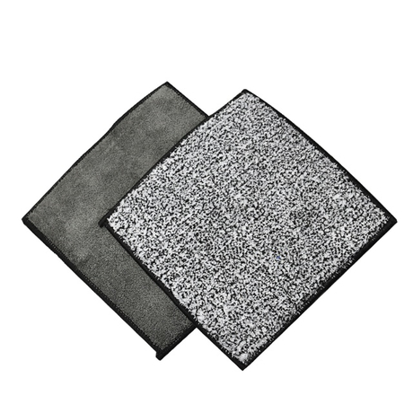 Bloc &eacute;ponge de cuisine en fibre de carbone en microfibre - JUHAO