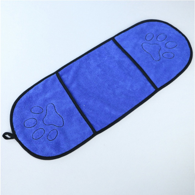 Serviette de bain extra large en microfibre pour animaux de compagnie - JUHAO