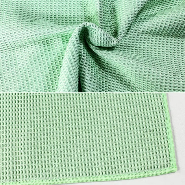Toalha Waffle Absorvente Reutiliz&aacute;vel de Microfibra - JUHAO