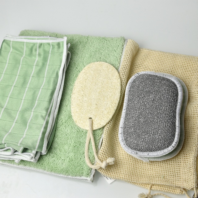 Mikrofiber Bambu Temizlik Bezi 8'li Set - JUHAO