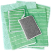 Ensemble de blocs d'&eacute;ponge en tissu de nettoyage en microfibre de bambou - JUHAO