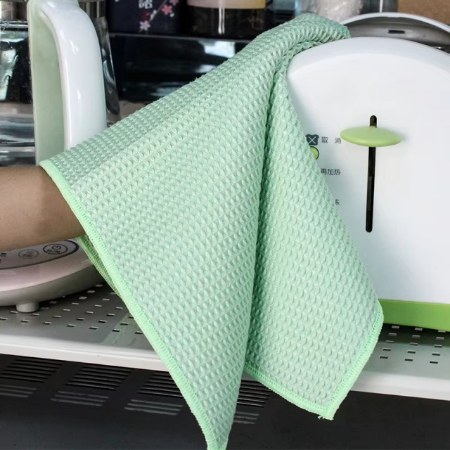 Toalha Waffle Absorvente Reutiliz&aacute;vel de Microfibra - JUHAO