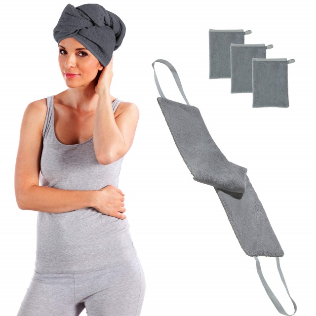 Toalla para cabello seco s&uacute;per absorbente