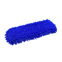 Chiffons de remplacement pour vadrouille en microfibre bleue Chenille - JUHAO