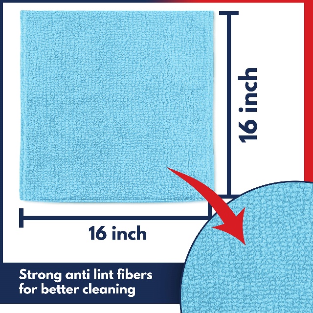 Mikrofiber Yeniden Kullanılabilir &Ccedil;evre Temizleme Bezi - JUHAO
