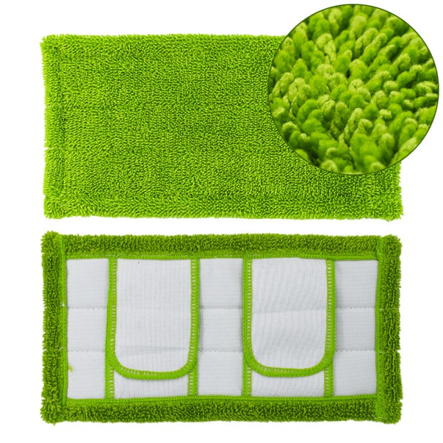 Vadrouille de nettoyage de sol humide et sec en microfibre - JUHAO