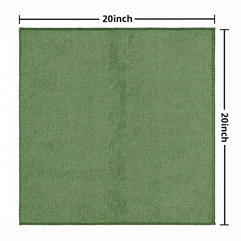 Toalla de secado de coche de microfibra de 20'x 20'