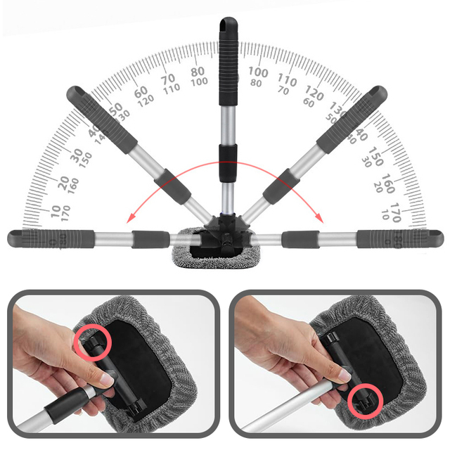 Kit per la pulizia dei vetri dell'auto