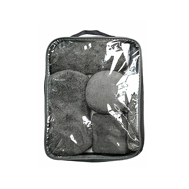 Kit essencial de limpeza de carro