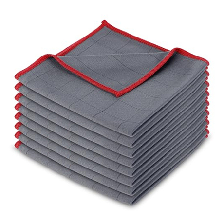 12'x 12'Mikrofiber Ayna Temizleme Bezi